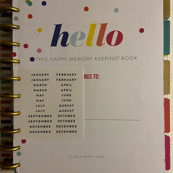 Create 365 Planner/ Memory Keeping book 8.5" x 11" - Picture 5 of 8